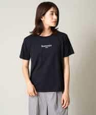 K2KHV54034 a.v.v(アー・ヴェ・ヴェ) 【接触冷感】プチロゴTシャツ ブラック