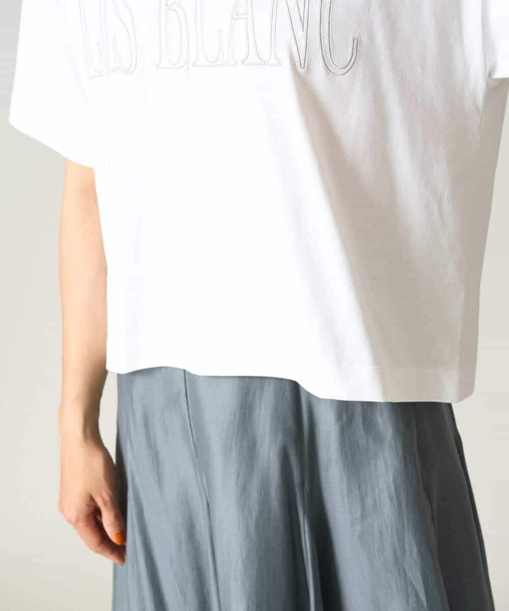 K2KHV56029 a.v.v(アー・ヴェ・ヴェ) 【接触冷感】大人のクロップドロゴTシャツ チャコールグレー