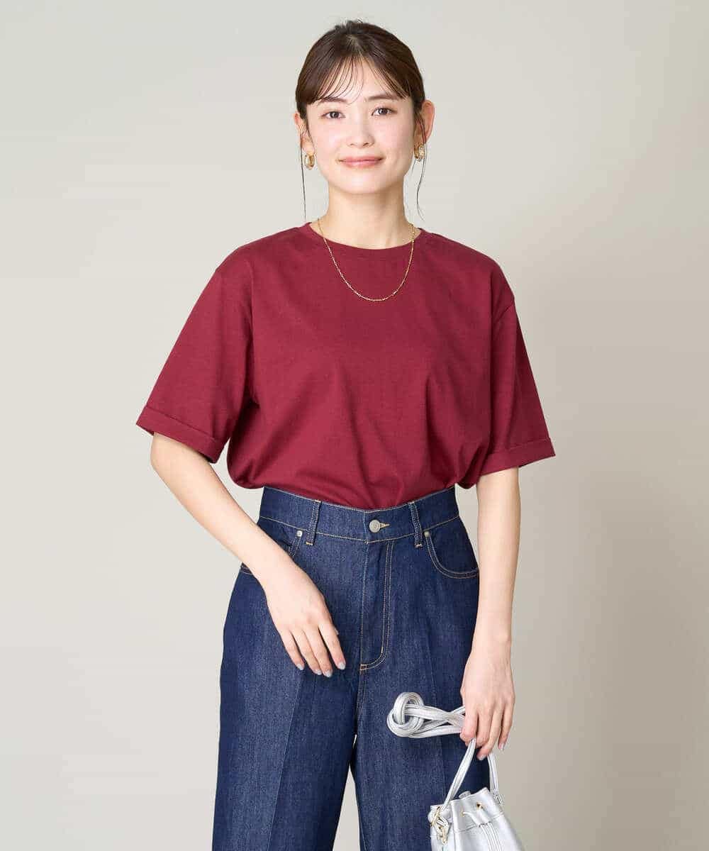 K2KHV60019 a.v.v(アー・ヴェ・ヴェ) 【コットン100％】大人のハーフスリーブTシャツ ブラック