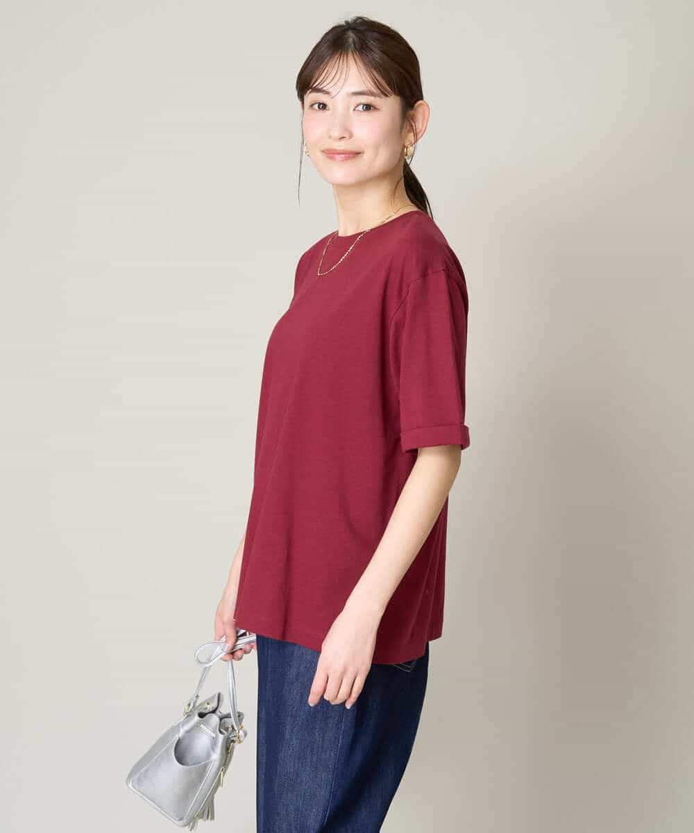 K2KHV60019 a.v.v(アー・ヴェ・ヴェ) 【コットン100％】大人のハーフスリーブTシャツ ブラック