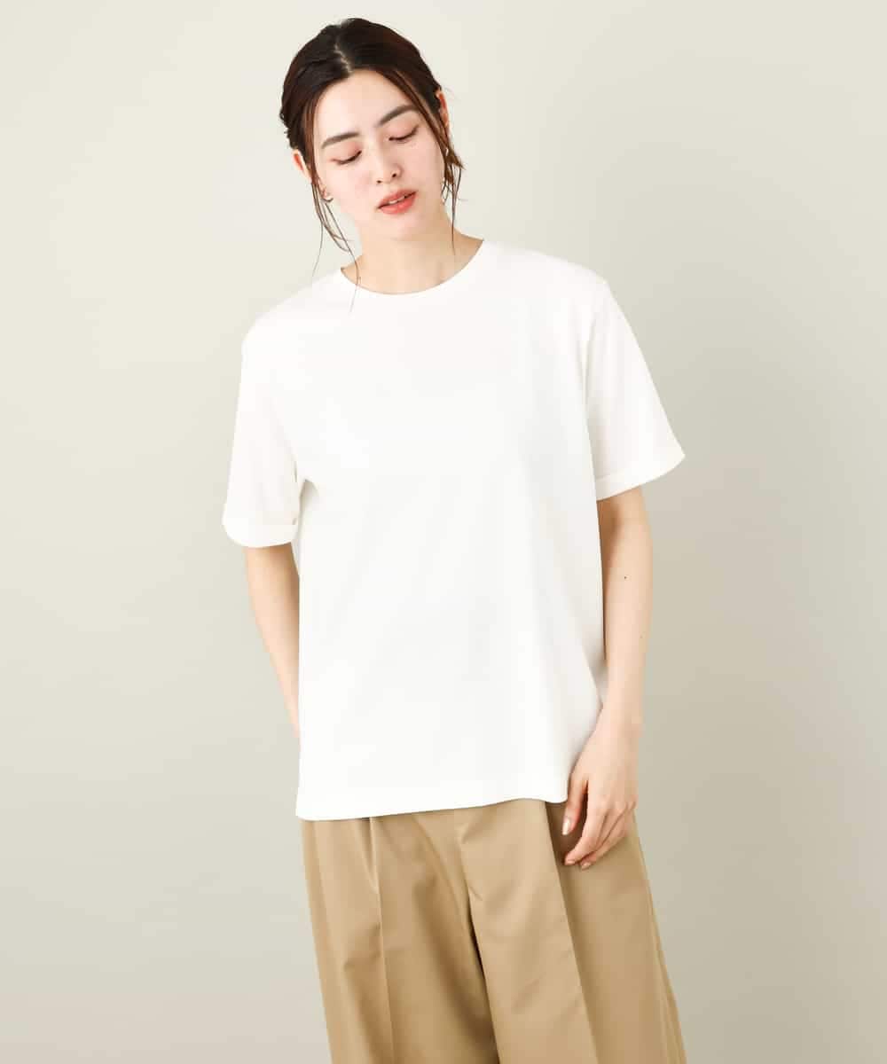 K2KHV60019 a.v.v(アー・ヴェ・ヴェ) 【コットン100％】大人のハーフスリーブTシャツ ブラック