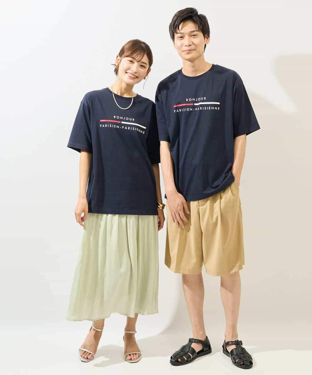 K2KHV83029 a.v.v(アー・ヴェ・ヴェ) ユニセックスアソートロゴTシャツ ホワイト