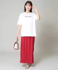 K2KHV83029 a.v.v(アー・ヴェ・ヴェ) ユニセックスアソートロゴTシャツ ホワイト