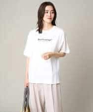 K2KHV83029 a.v.v(アー・ヴェ・ヴェ) ユニセックスアソートロゴTシャツ ホワイト