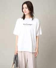 K2KHV83029 a.v.v(アー・ヴェ・ヴェ) ユニセックスアソートロゴTシャツ ホワイト