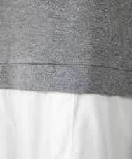 K2KIA17044 a.v.v(アー・ヴェ・ヴェ) レイヤードラメライクトップス グレー