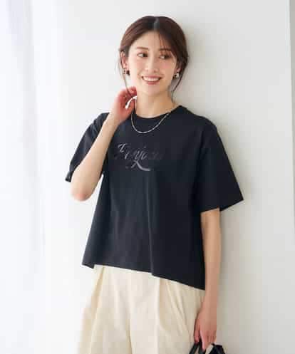 K2KID48035 a.v.v 【接触冷感】クロップドロゴTシャツ