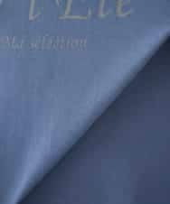 K2KID77035 a.v.v(アー・ヴェ・ヴェ) 【UVカット/接触冷感】フォルムロゴＴシャツ ブルー