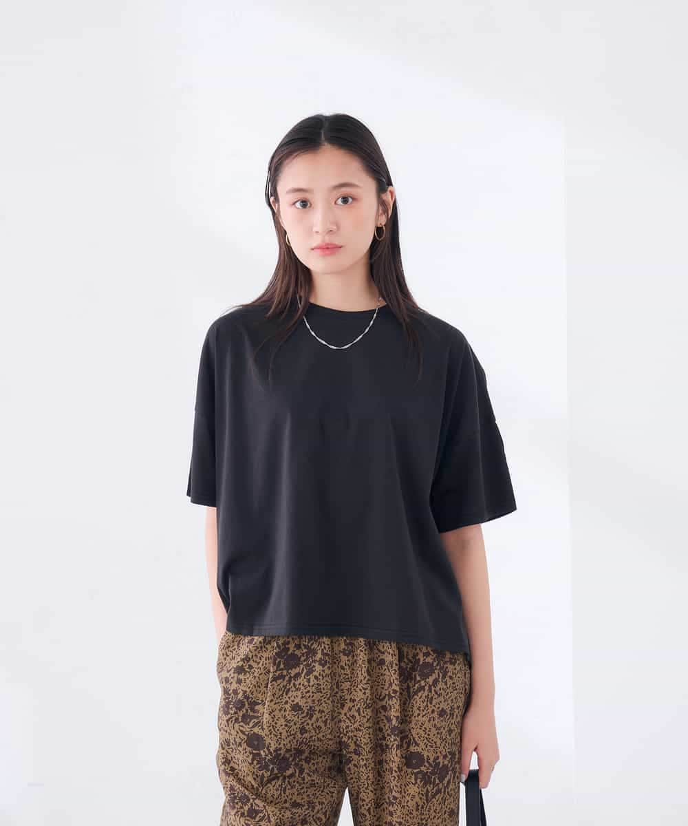 K2KID78044 a.v.v(アー・ヴェ・ヴェ) バックシャーリングTシャツ オレンジ