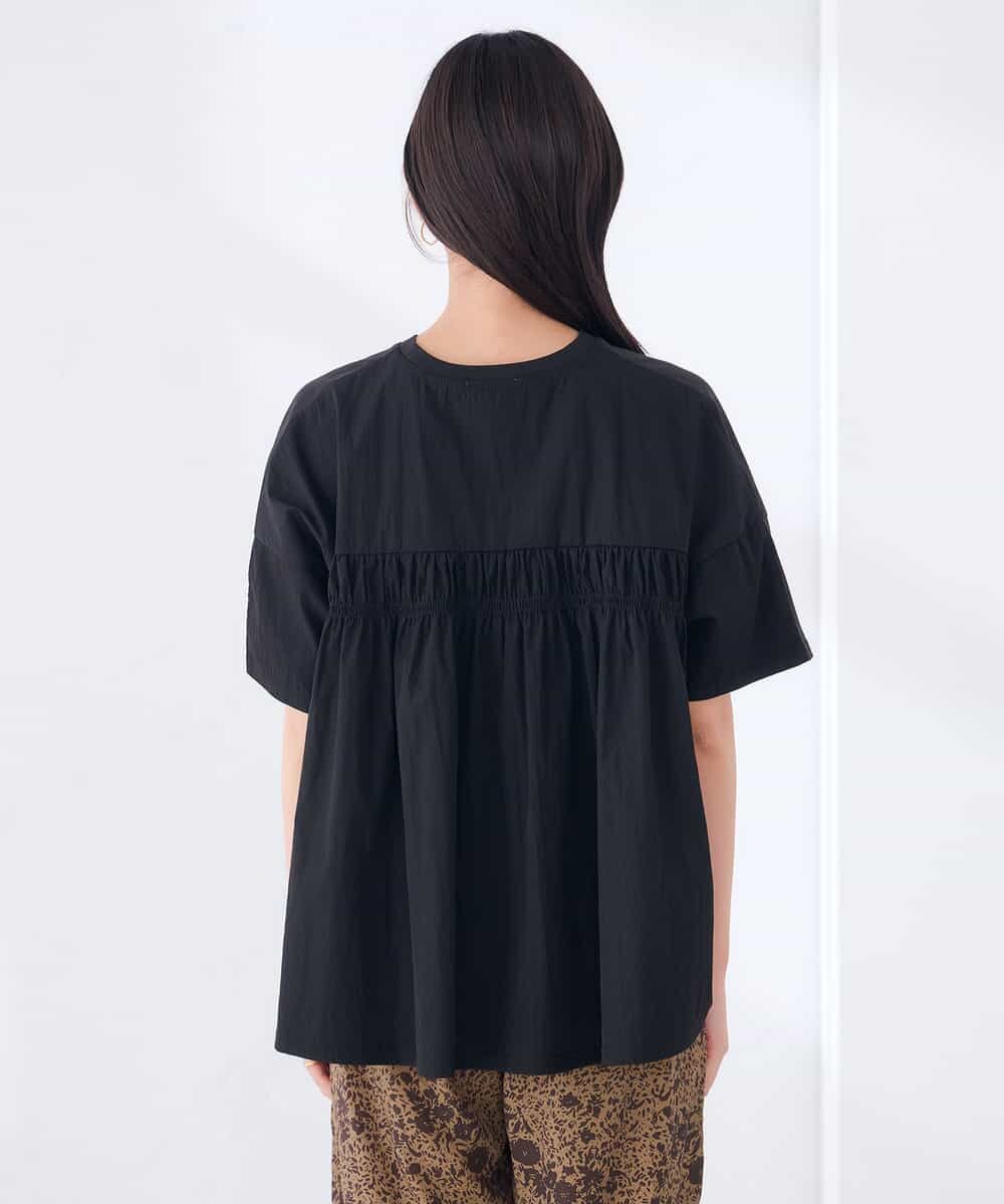 K2KID78044 a.v.v(アー・ヴェ・ヴェ) バックシャーリングTシャツ オレンジ