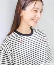 K2KID79049 a.v.v(アー・ヴェ・ヴェ) HELLO KITTY クロップドTシャツ ホワイト