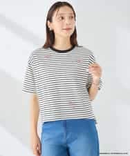 K2KID79049 a.v.v(アー・ヴェ・ヴェ) HELLO KITTY クロップドTシャツ ホワイト