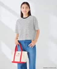 K2KID79049 a.v.v(アー・ヴェ・ヴェ) HELLO KITTY クロップドTシャツ ホワイト