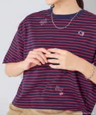 K2KID79049 a.v.v(アー・ヴェ・ヴェ) HELLO KITTY クロップドTシャツ ホワイト