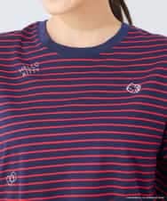 K2KID79049 a.v.v(アー・ヴェ・ヴェ) HELLO KITTY クロップドTシャツ ホワイト