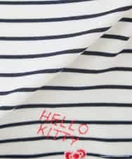 K2KID79049 a.v.v(アー・ヴェ・ヴェ) HELLO KITTY クロップドTシャツ ホワイト