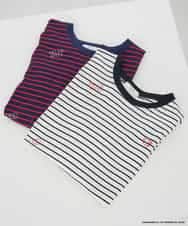 K2KID79049 a.v.v(アー・ヴェ・ヴェ) HELLO KITTY クロップドTシャツ ホワイト