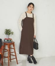 K2KKA04029 a.v.v(アー・ヴェ・ヴェ) ストレッチレーストップス アイボリー