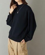 K2KKP20044 a.v.v(アー・ヴェ・ヴェ) ボリュームスリーブプルオーバー ネイビー