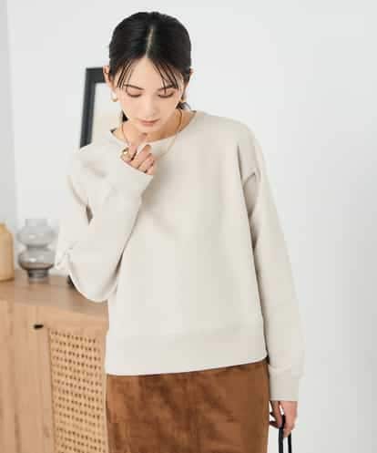 K2KLA41044 a.v.v ラメ裏起毛タックスリーブスウェット