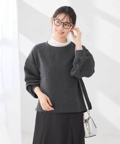 K2KLD32049 a.v.v フクレ ジャガードトップス