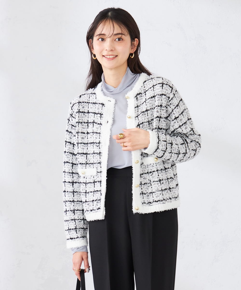 K2KTD05029 a.v.v(アー・ヴェ・ヴェ) シアーハイネックカットソー ライトブルー