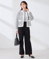 K2KTD05029 a.v.v(アー・ヴェ・ヴェ) シアーハイネックカットソー ライトブルー