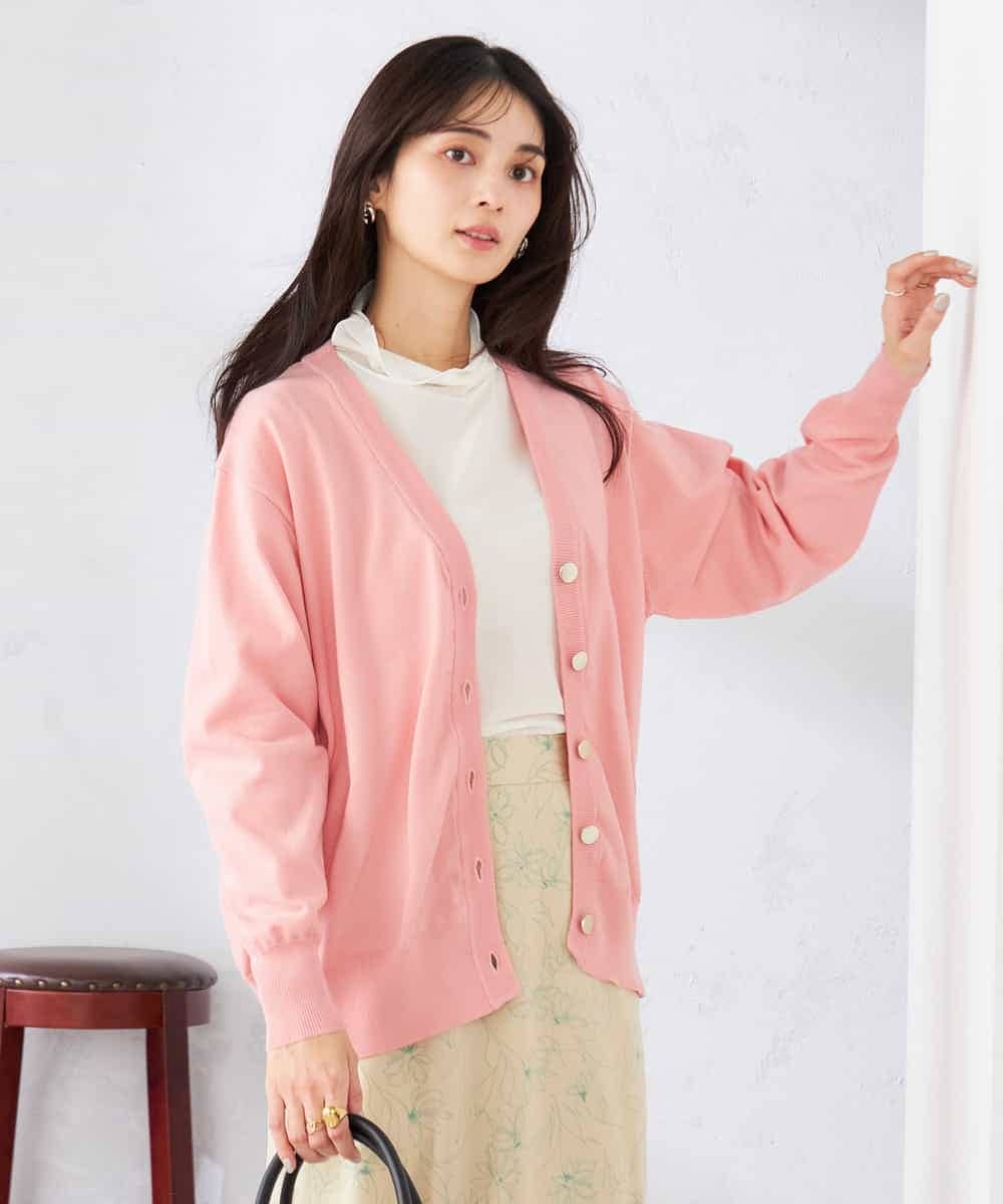 K2KTD05029 a.v.v(アー・ヴェ・ヴェ) シアーハイネックカットソー ライトブルー