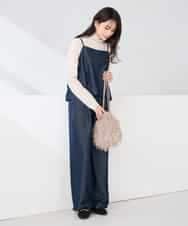 K2KTD06029 a.v.v(アー・ヴェ・ヴェ) シアーウェーブハイネックカットソー アイボリー