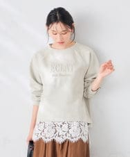 K2KTD09029 a.v.v(アー・ヴェ・ヴェ) レースヘムタンクトップ【新色追加】 アイボリー
