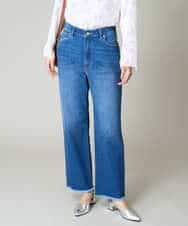 K2LAA04059 a.v.v(アー・ヴェ・ヴェ) デニムストレートパンツ ネイビー