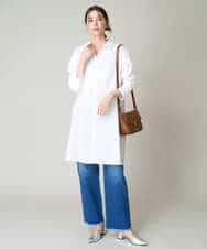 K2LAA04059 a.v.v(アー・ヴェ・ヴェ) デニムストレートパンツ ネイビー