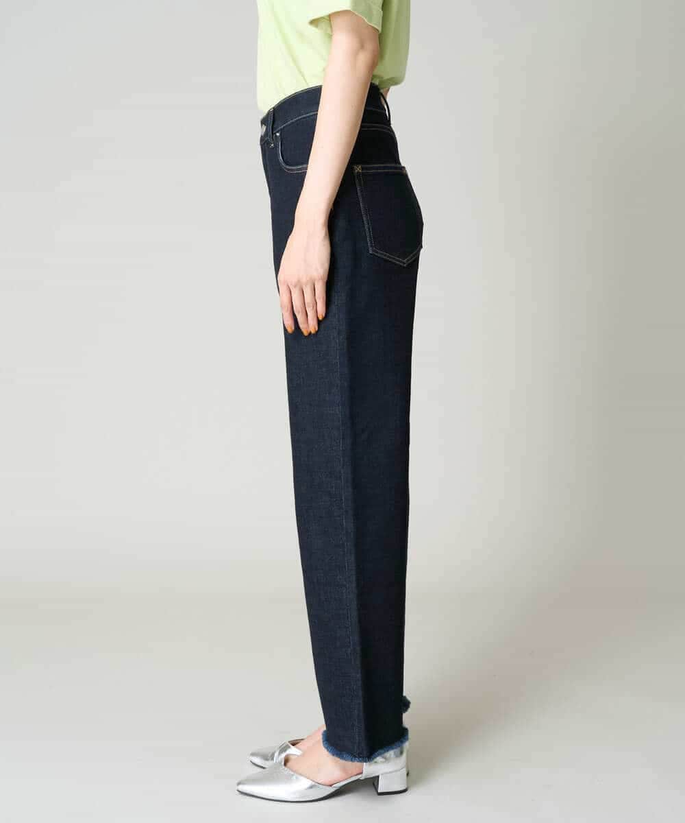 K2LAA04059 a.v.v(アー・ヴェ・ヴェ) デニムストレートパンツ ネイビー