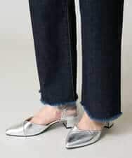 K2LAA04059 a.v.v(アー・ヴェ・ヴェ) デニムストレートパンツ ネイビー