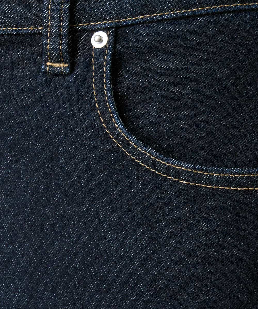 K2LAA04059 a.v.v(アー・ヴェ・ヴェ) デニムストレートパンツ ネイビー