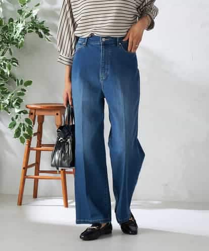 K2LAD05059 a.v.v ストレッチデニムワイドパンツ