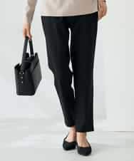 K2LAD11049 a.v.v(アー・ヴェ・ヴェ) 裏起毛ハイパーストレッチスリムパンツ ブラック