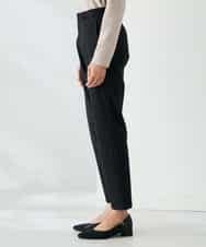 K2LAD11049 a.v.v(アー・ヴェ・ヴェ) 裏起毛ハイパーストレッチスリムパンツ ブラック