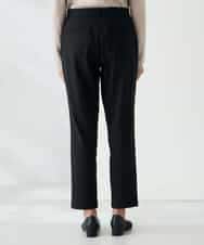 K2LAD11049 a.v.v(アー・ヴェ・ヴェ) 裏起毛ハイパーストレッチスリムパンツ ブラック