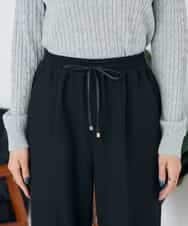 K2LAD15049 a.v.v(アー・ヴェ・ヴェ) 【イージーケア/洗える/ストレッチ】裏起毛美ラクるイージーワイドパンツ ピンク