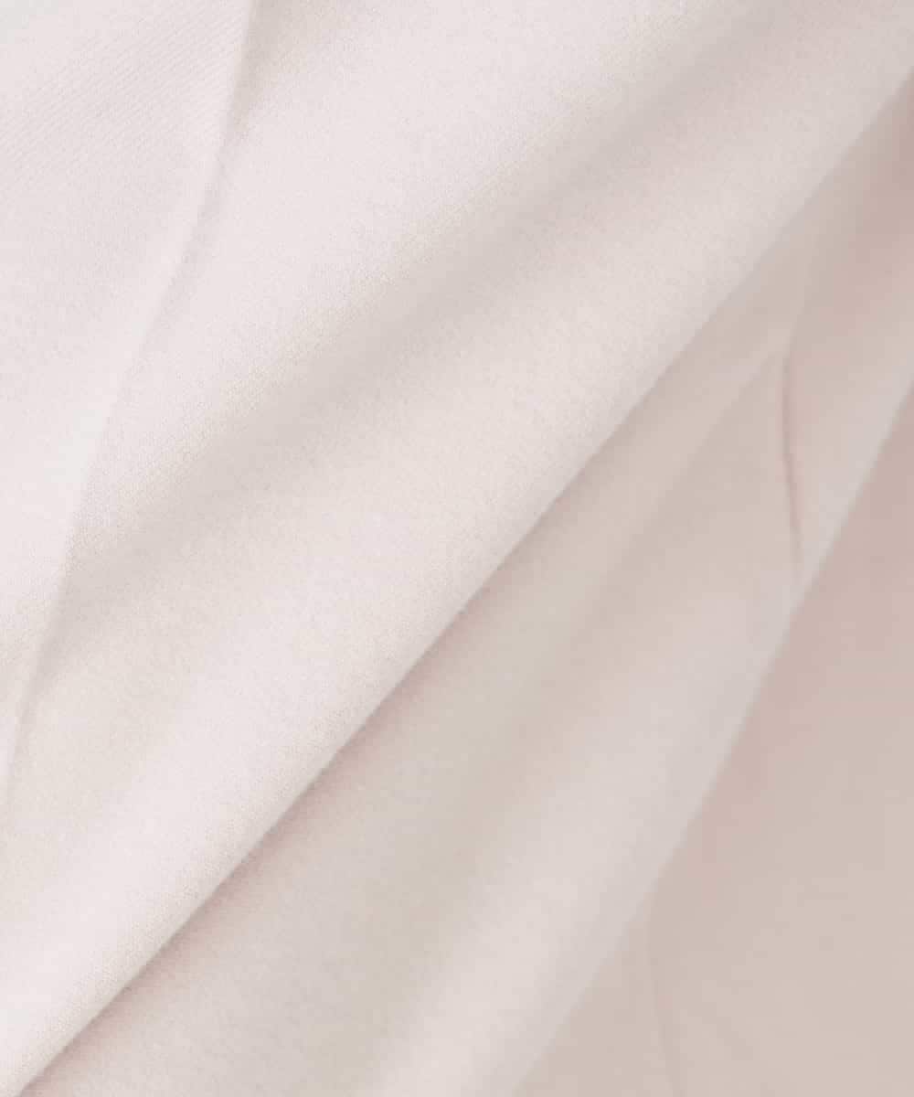 K2LAD15049 a.v.v(アー・ヴェ・ヴェ) 【イージーケア/洗える/ストレッチ】裏起毛美ラクるイージーワイドパンツ ピンク