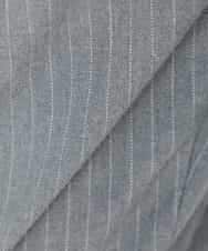 K2LAD16049 a.v.v(アー・ヴェ・ヴェ) 【イージーケア/洗える/ストレッチ】裏起毛美ラクるイージーストライプテーパードパンツ ストライプ