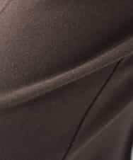 K2LAD18059 a.v.v(アー・ヴェ・ヴェ) 【イージーケア/洗える/ストレッチ】裏起毛美ラクるスッキリ見えストレートパンツ ブラウン