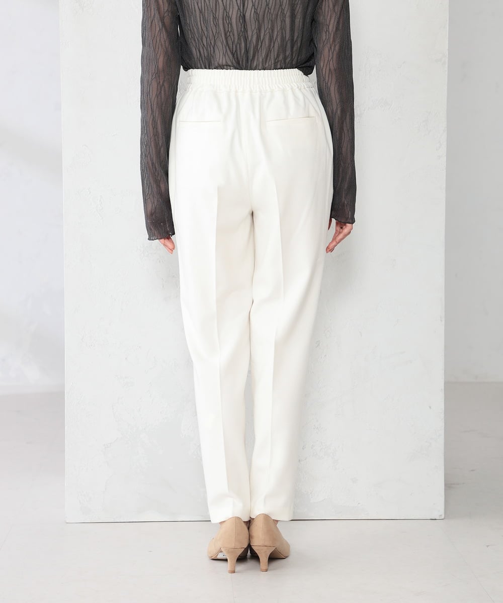 イージーケア/洗える/ストレッチ】裏起毛美ラクるスッキリ見え