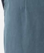 K2LAG05044 a.v.v(アー・ヴェ・ヴェ) スエードタッチ　ワイドクロップトパンツ[WEB限定サイズ] ブルー
