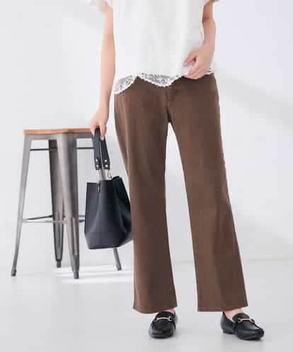 K2LAG29059 a.v.v ストレッチデニムストレートパンツ