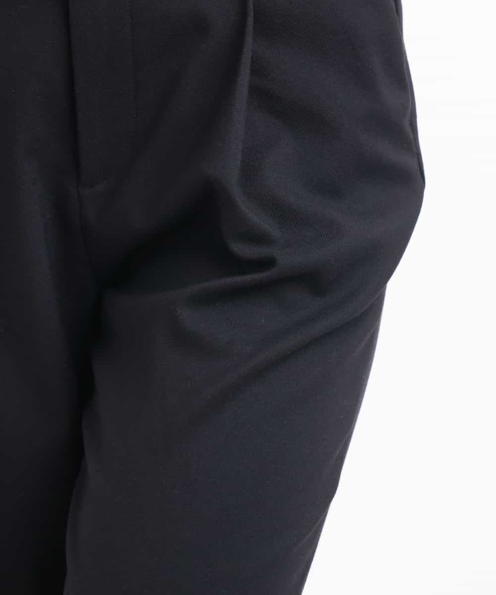 K2LAJ04049 a.v.v(アー・ヴェ・ヴェ) 【保温性素材】起毛ストレッチ　ペグトップパンツ ブラウン