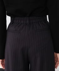 K2LBD29059 a.v.v(アー・ヴェ・ヴェ) ストライプタックワイドパンツ ブラウン