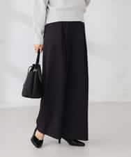 K2LBD29059 a.v.v(アー・ヴェ・ヴェ) ストライプタックワイドパンツ ブラウン