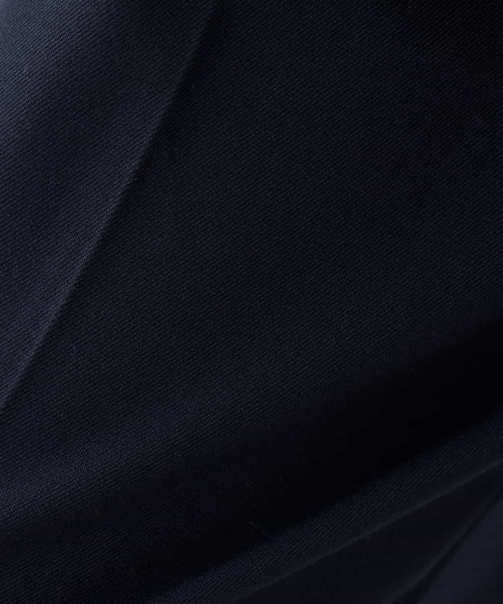 K2LBD30054 a.v.v(アー・ヴェ・ヴェ) 【WEB限定】裏起毛ウエストハトメドロストワイドパンツ ネイビー